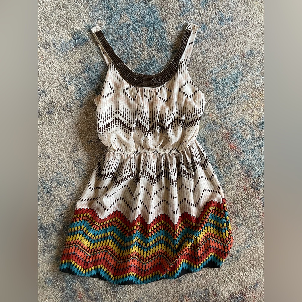 Moroccan Spice Patterned Dress